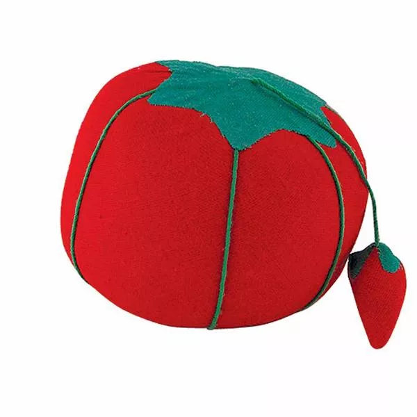 Heirloom Tomato Pin Cushion with Emery