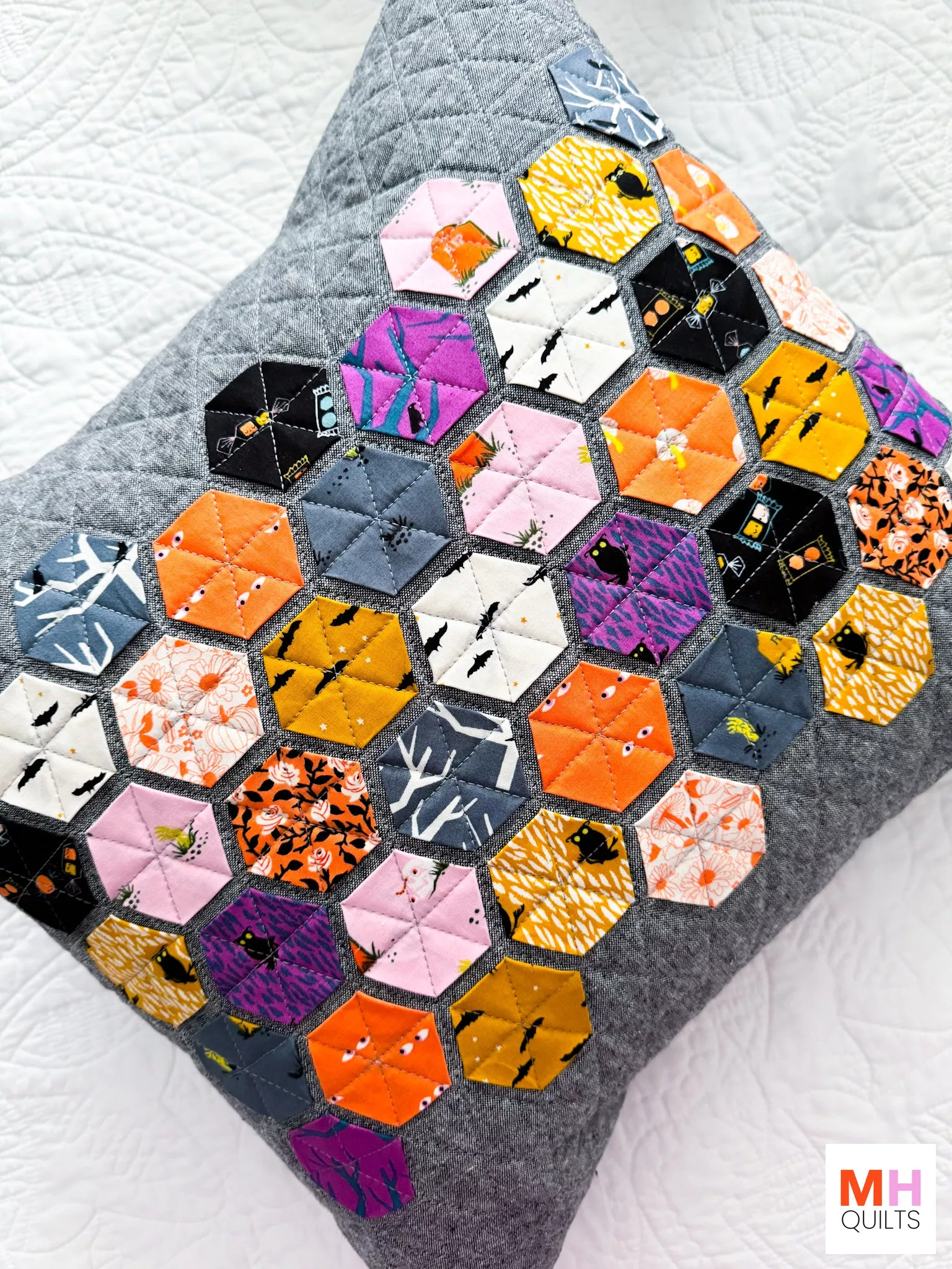Hexie Pillow - Tiny Frights Version #1