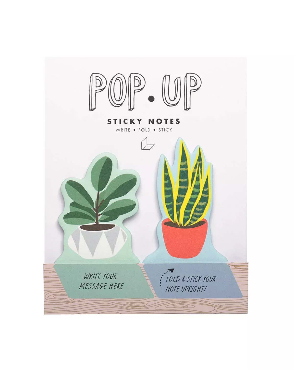 House Plants Pop Up Sticky Notes