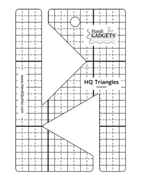 HQ Triangles Ruler