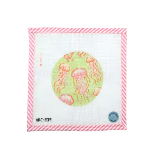 Jellyfish Round - Green ABC-839