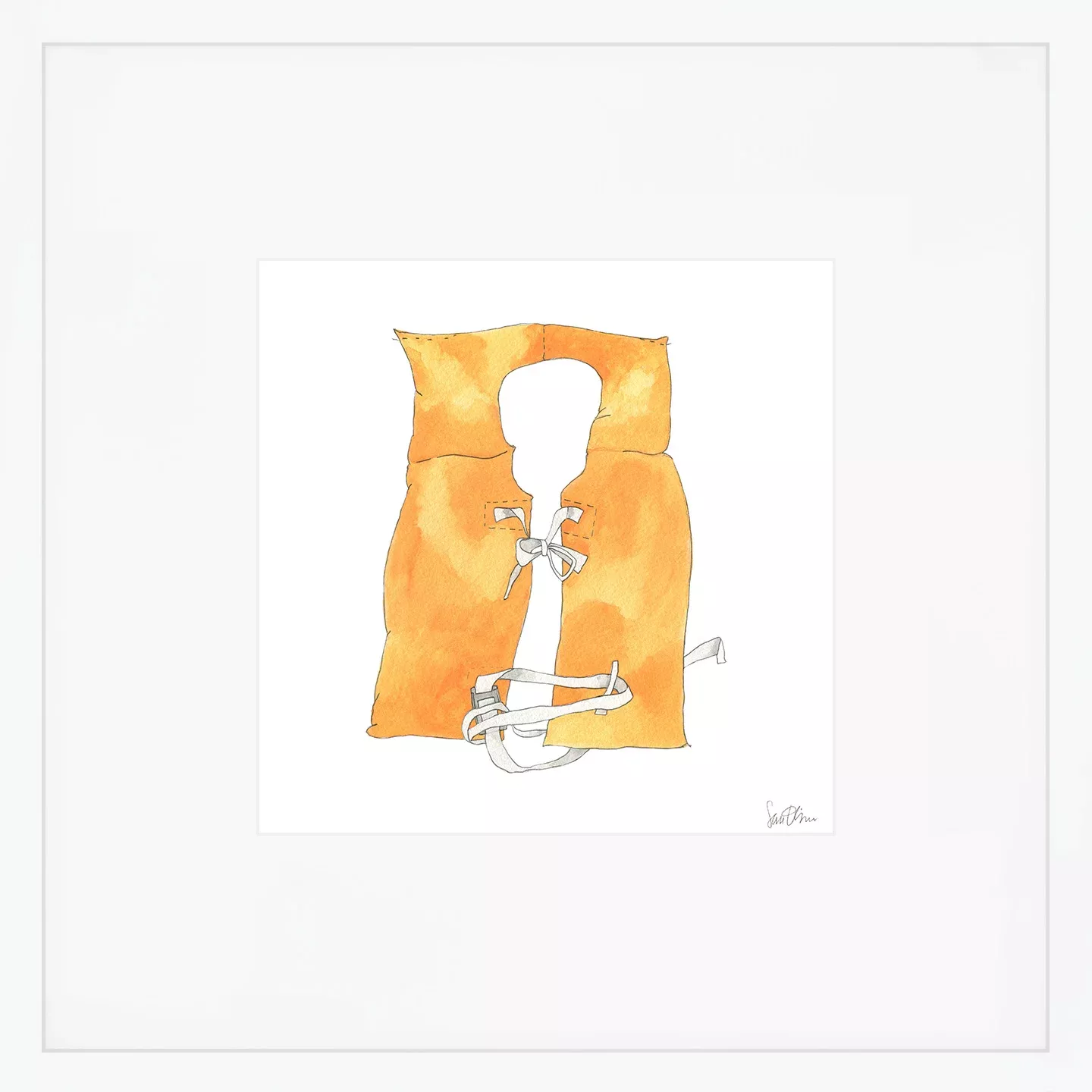 Life Jacket Art Print
