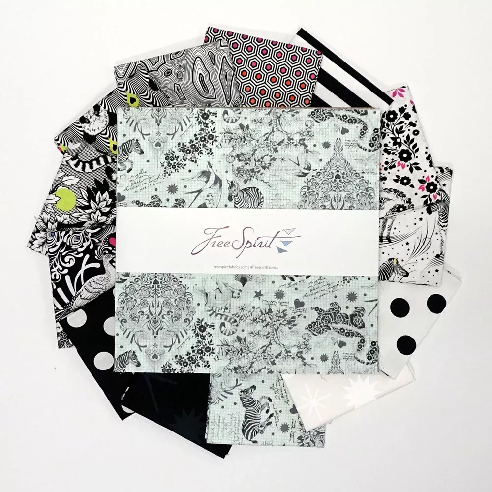 Linework 10" Charm Square Pack by Tula Pink | FB610TP.LINEWORK