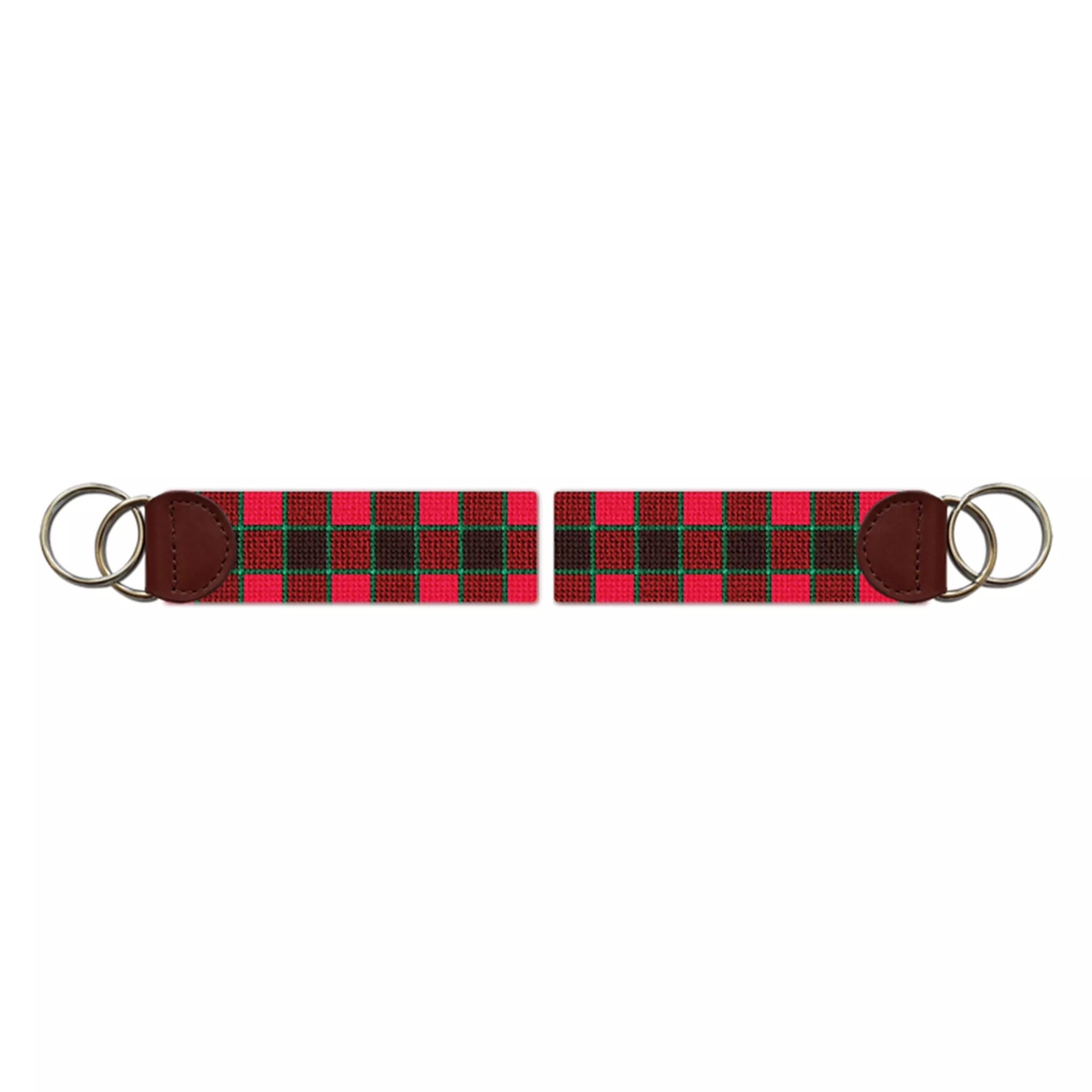 MacNab Tartan Needlepoint Key Fob