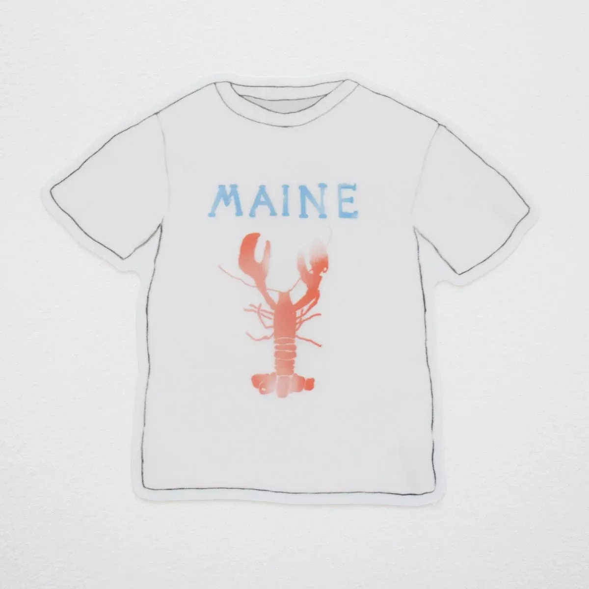 Maine Tee Sticker