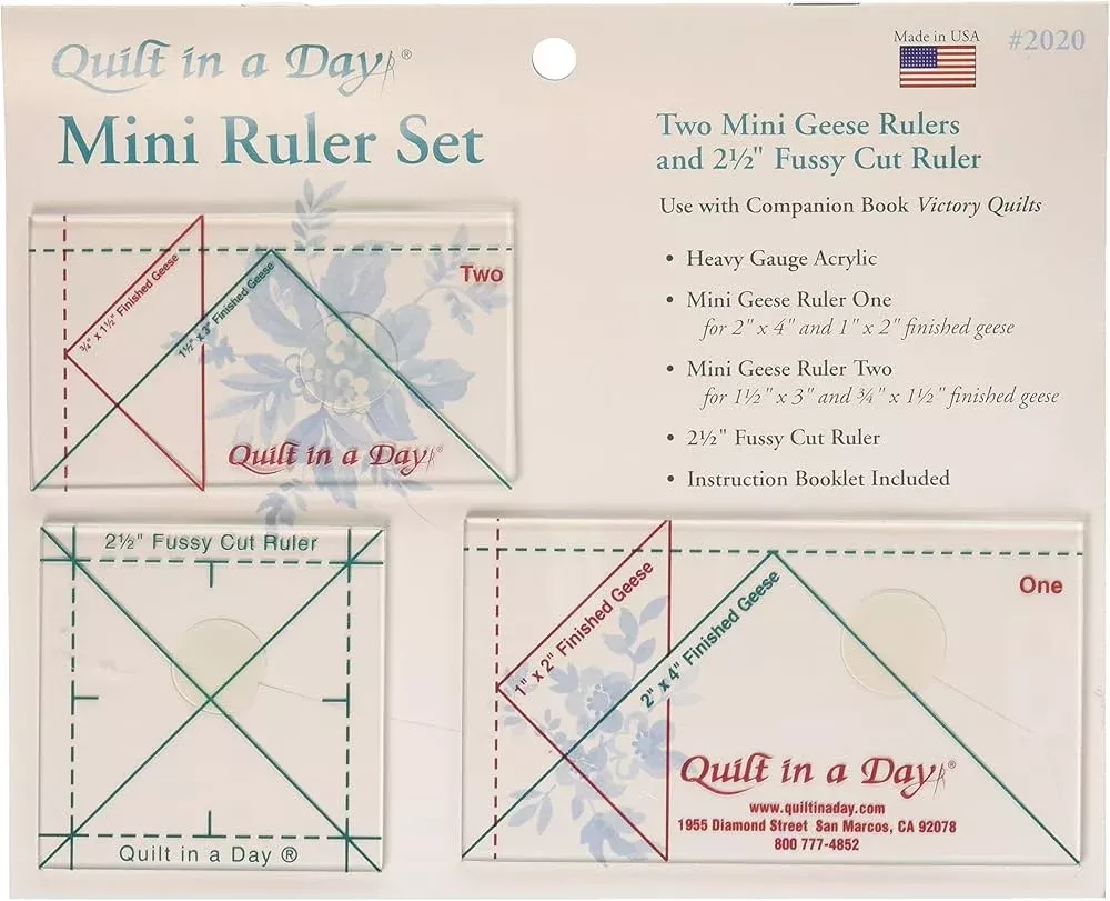 Mini Geese Ruler Set of 3
