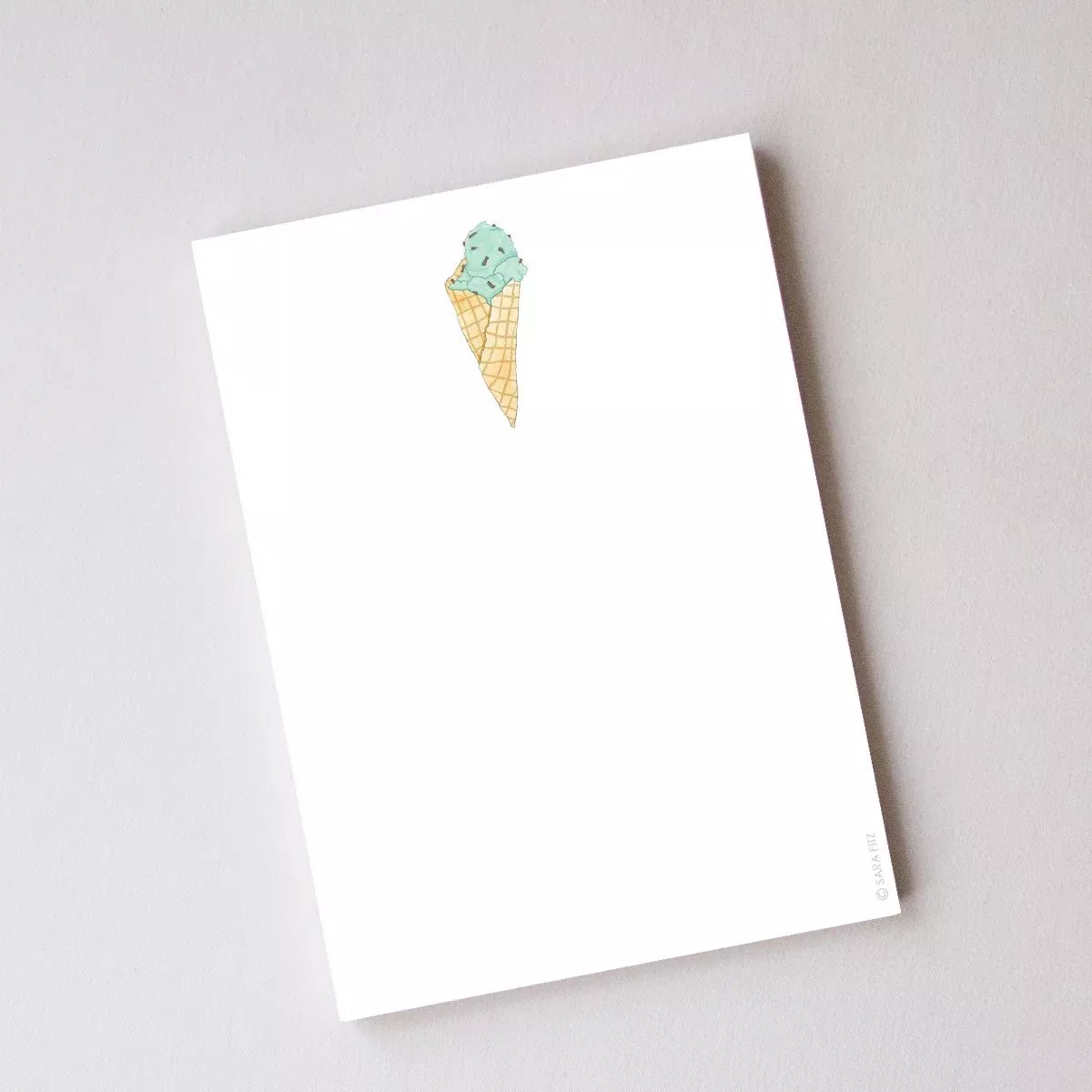Mint Chip Gelato Notepad