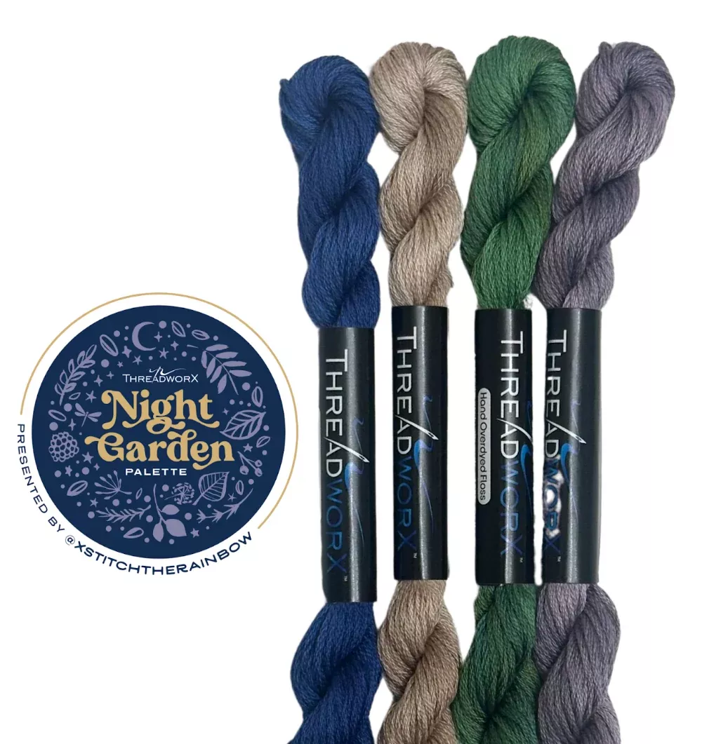 Night Garden Palette by ThreadworX