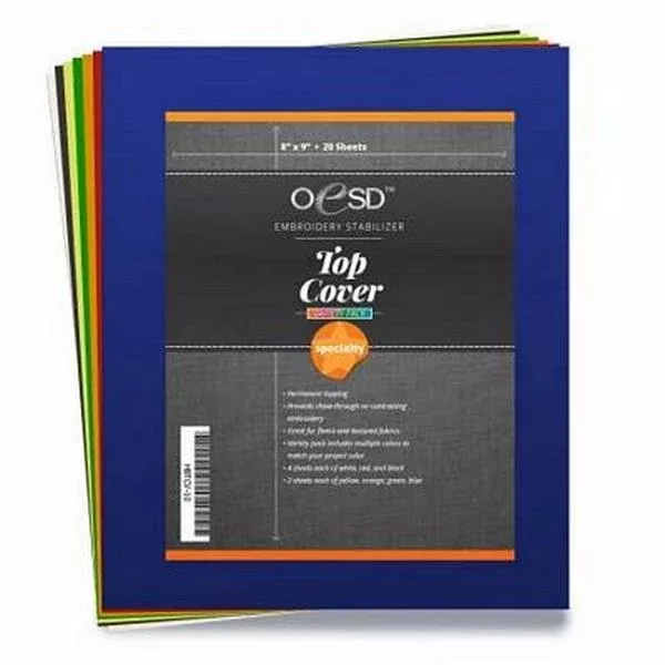 OESD Top Cover Multi Colours 8" x 9"