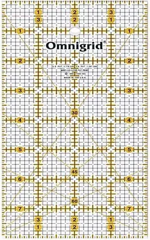 Omnigrid 4" x 8" Ruler - OG48G