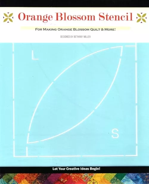 Orange Blossom Stencil