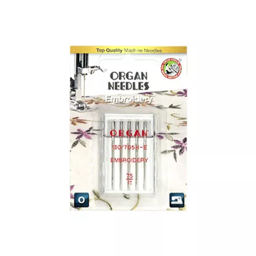 Organ Needles Embroidery 75/11