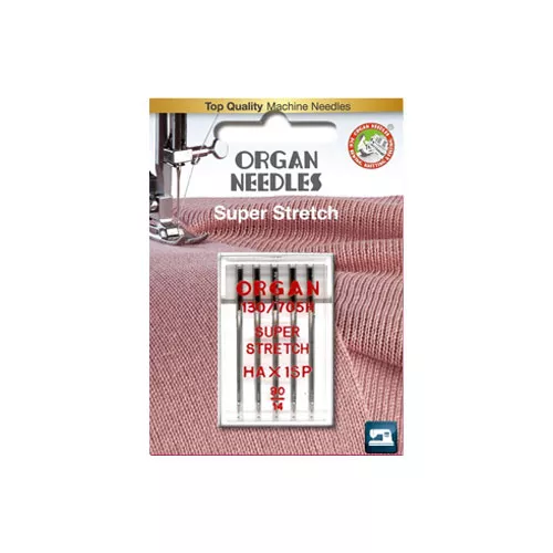 Organ Needles Super Stretch – 90/14