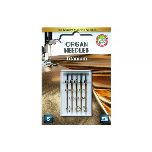 Organ Needles Titanium – Assorted Sizes