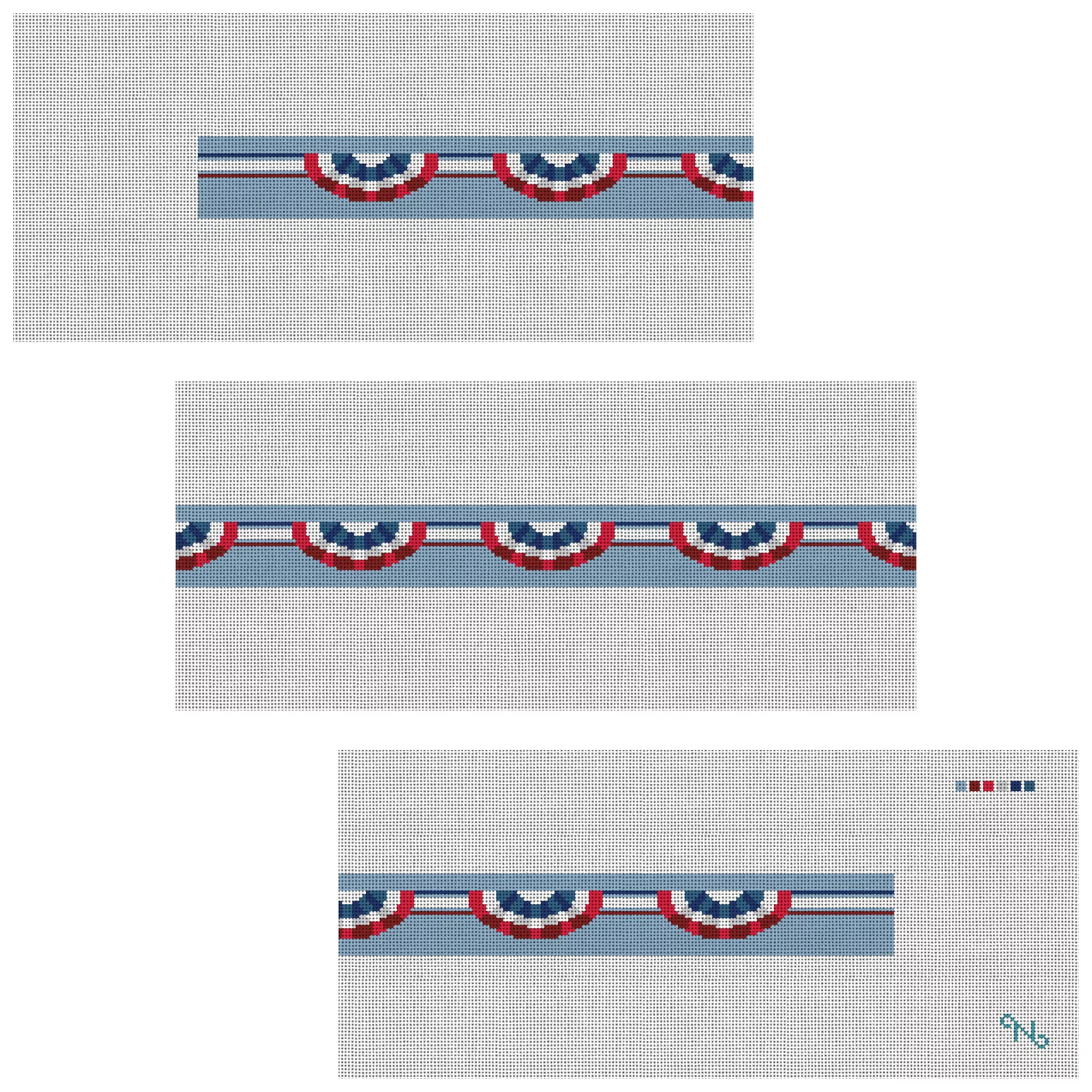 Patriotic Celebration Needlepoint Belt Kit