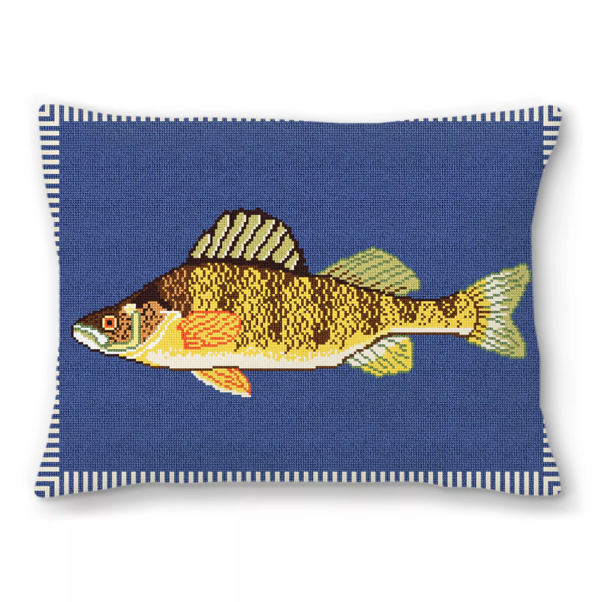 Perch Needlepoint Pillow