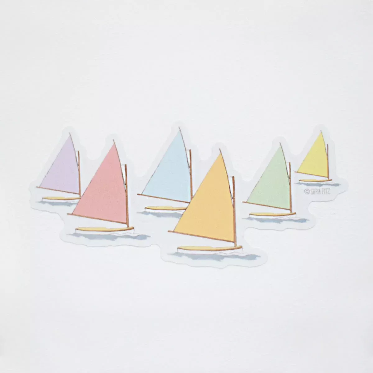 Rainbow Fleet Sticker