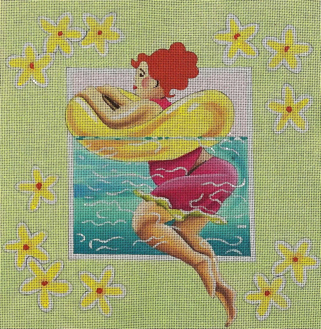 Redhead with Yellow Float COP - PE240