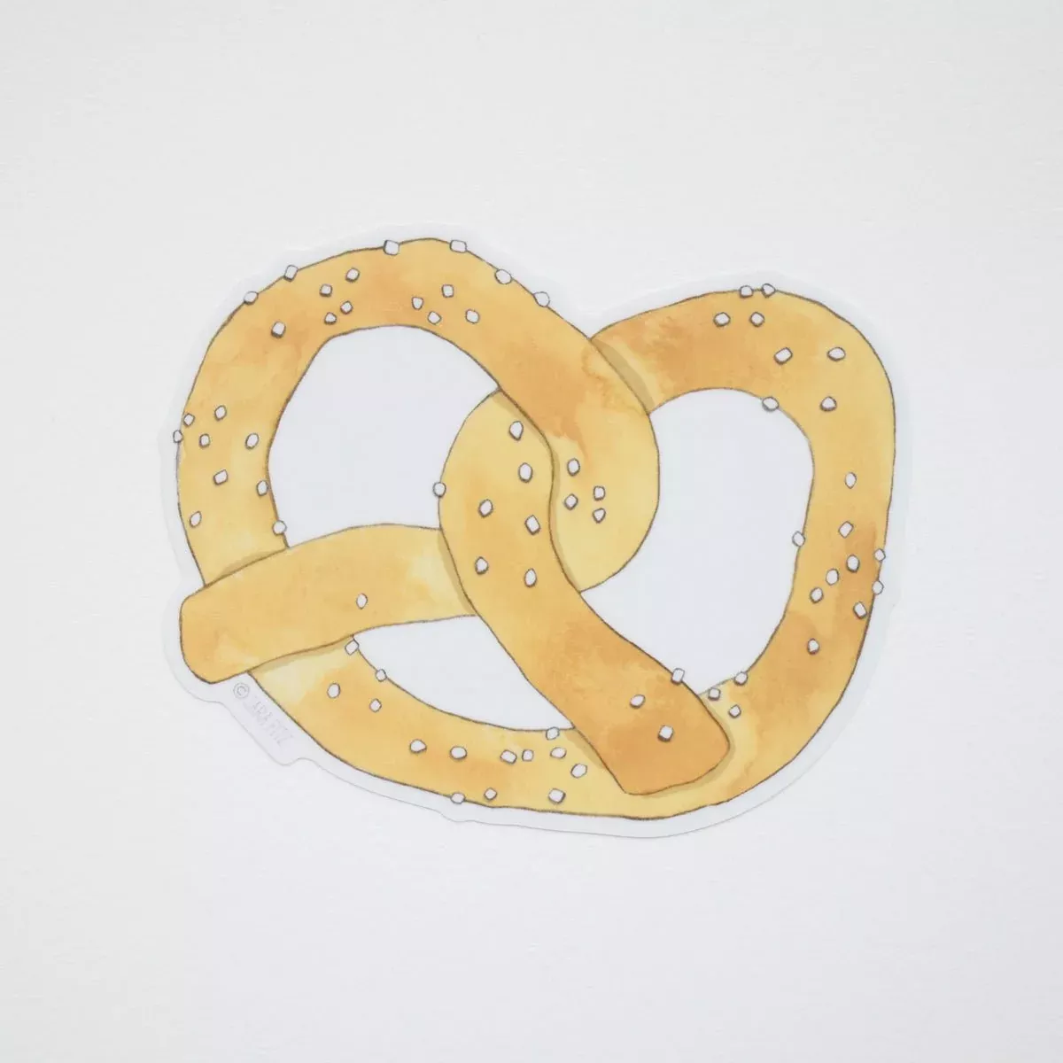 Salted Pretzel Sticker
