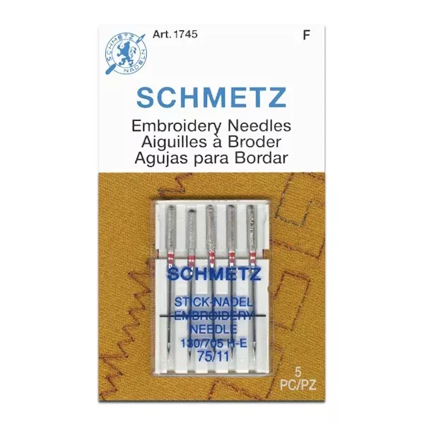 Schmetz - Embroidery Needles 75/11