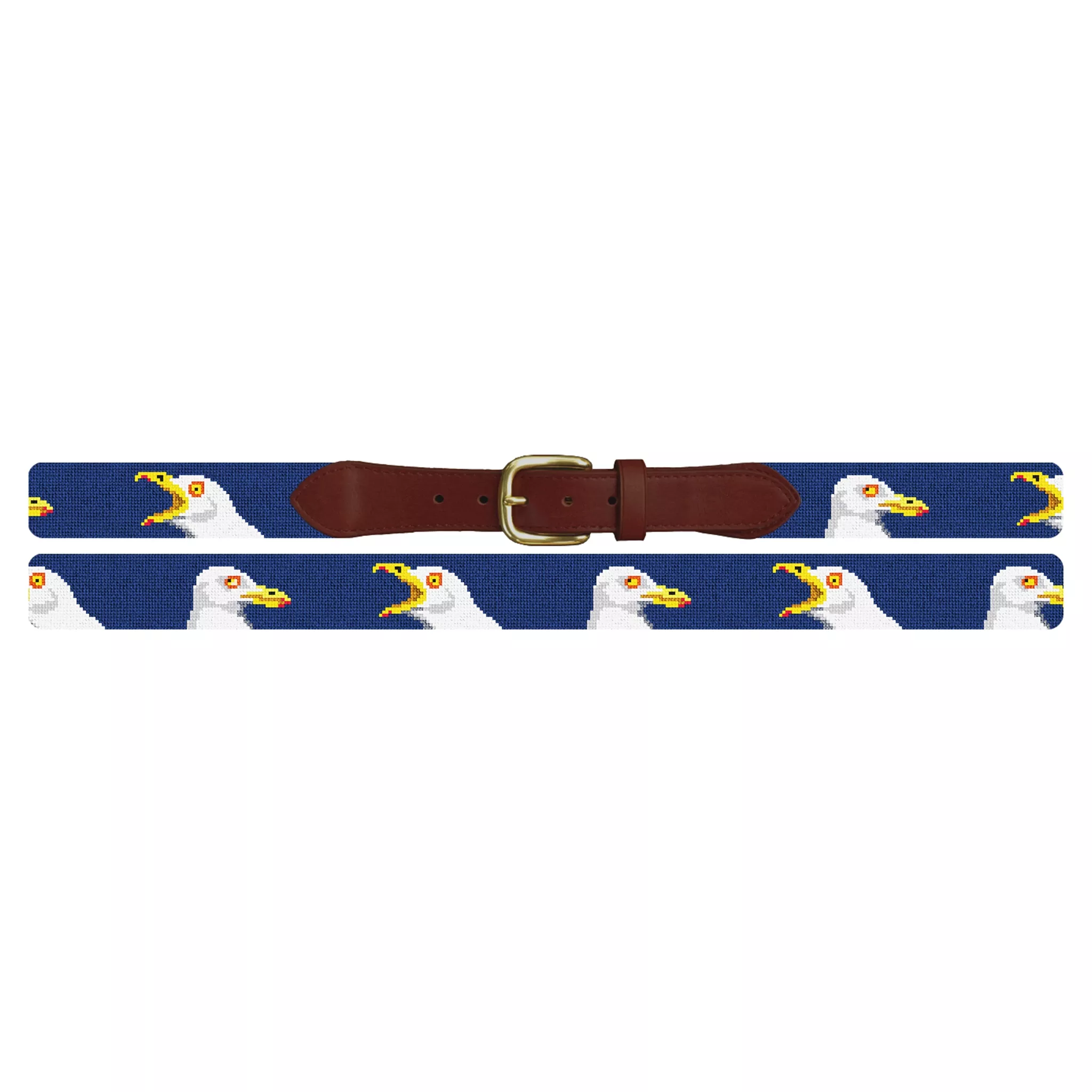 Seagull Needlepoint Belt