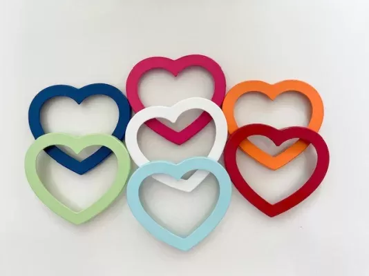 Self finishing Heart Frame