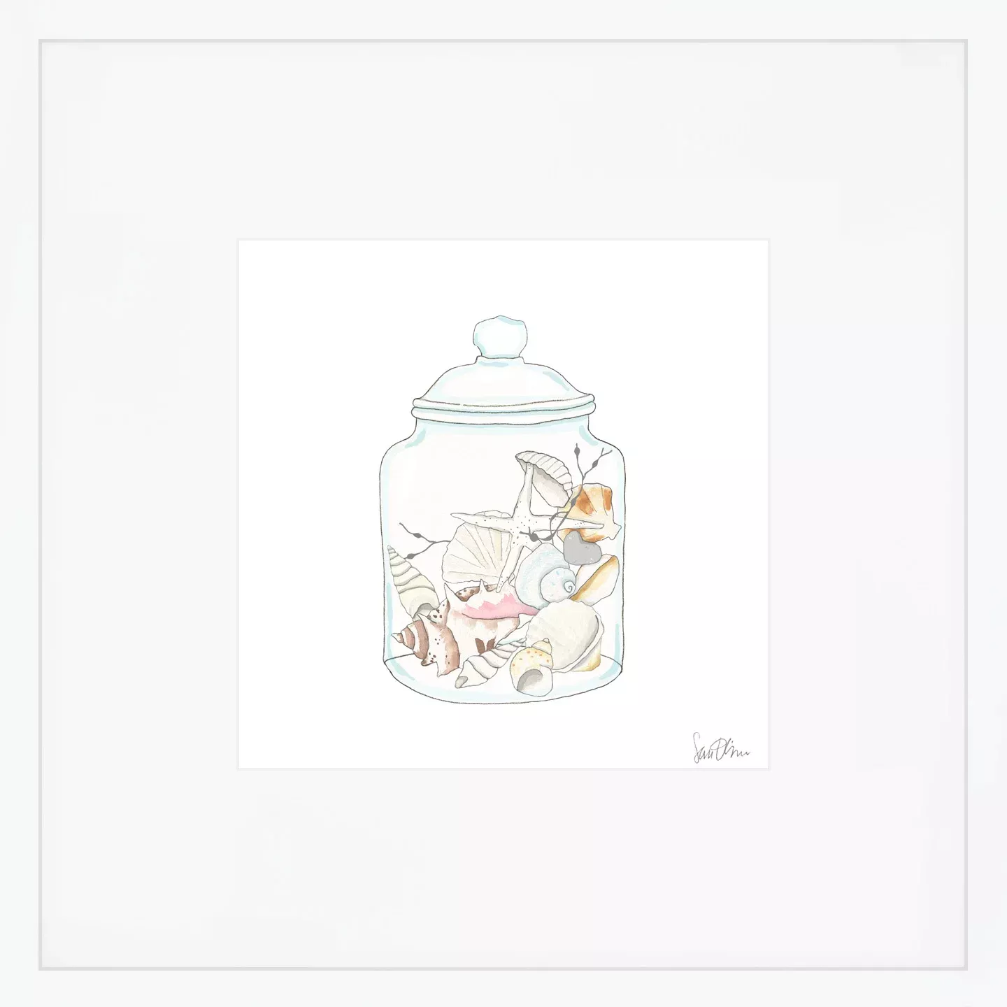 The Shell Jar Art Print