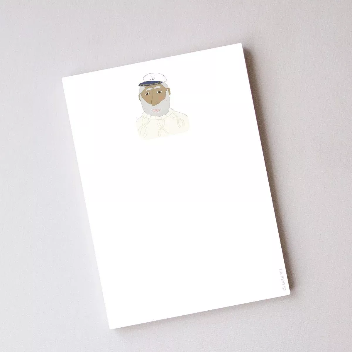 Skipper, Cable Knit Notepad