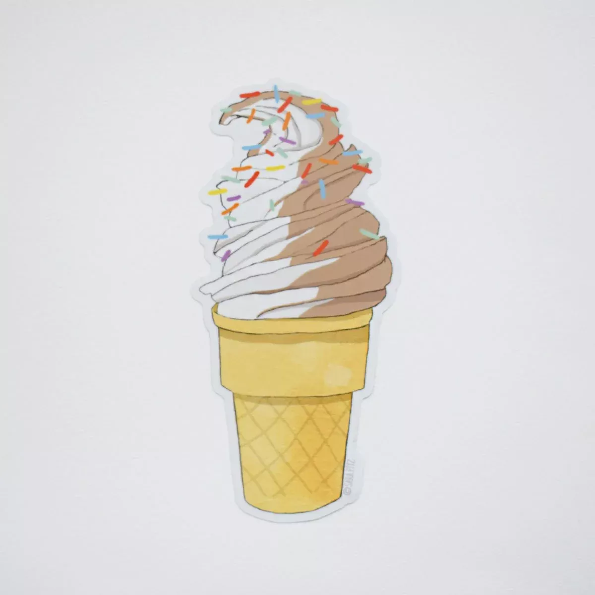 Soft Serve Sticker