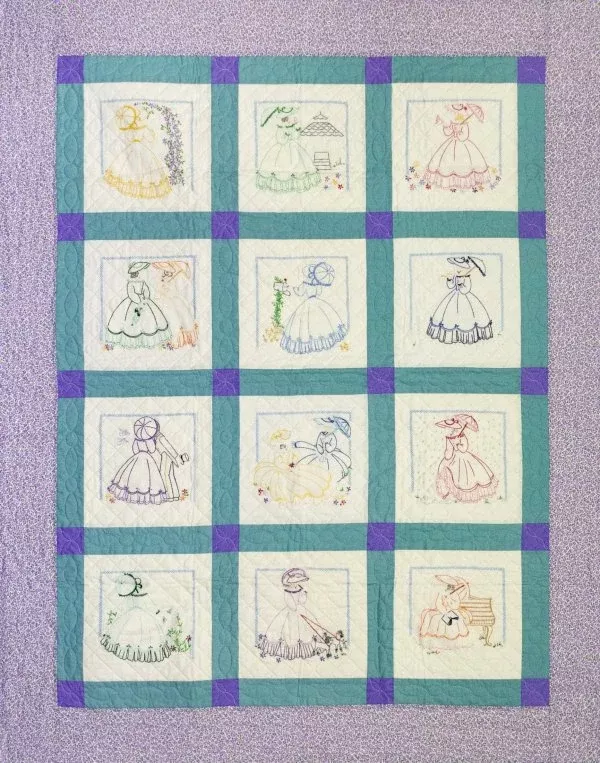 Southern Belle Embroidery Block of the Month Club