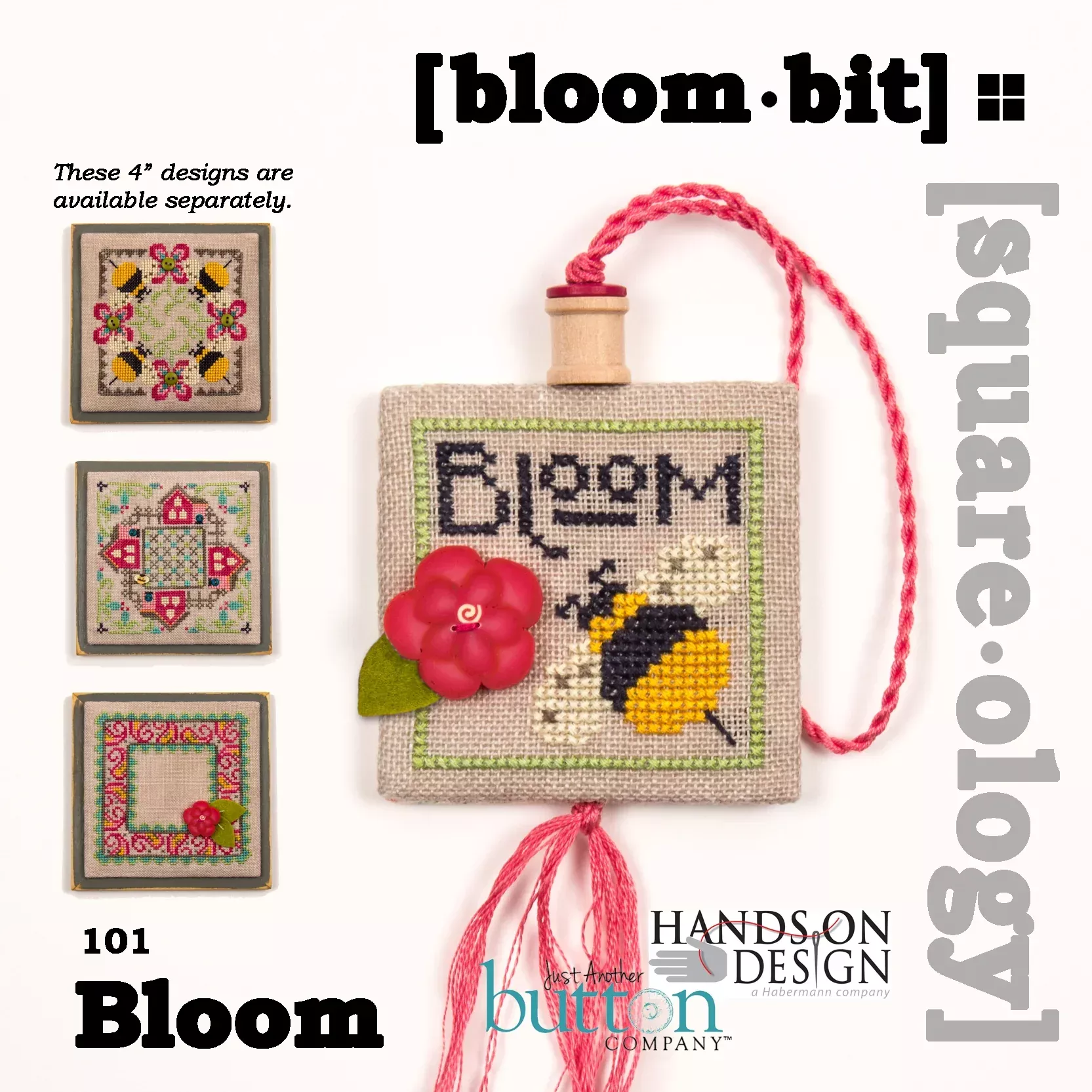 [square.ology] bloom.bit- Just Another Button Company
