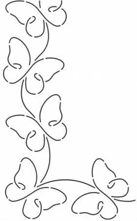 Stencil Promise Border 3 1/2"