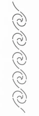 Stencil Wave Border 1"