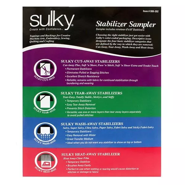 Sulky Stabilizer Sampler
