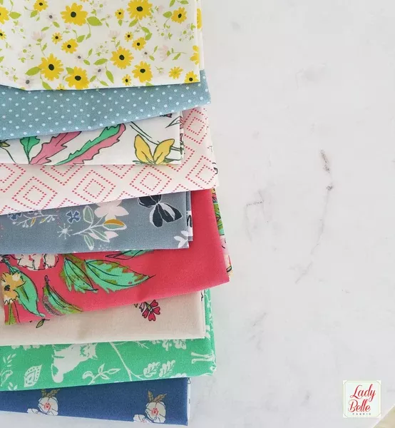 Summer Flowers Half Yard Bundle With Art Gallery Fabrics