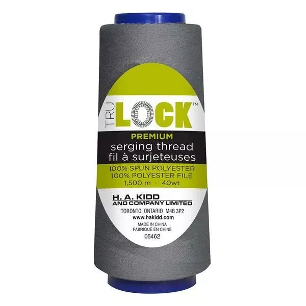 Tru Lock Serger Thread Dark Grey
