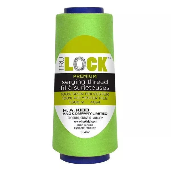 Tru Lock Serger Thread Lime Green