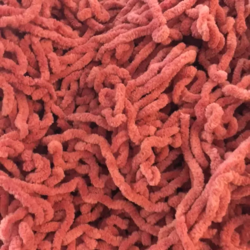 Vintage Trim Chenille 3 yards Brick