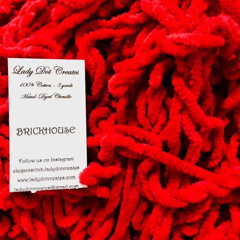 Vintage Trim Chenille 3 yards Brickhouse