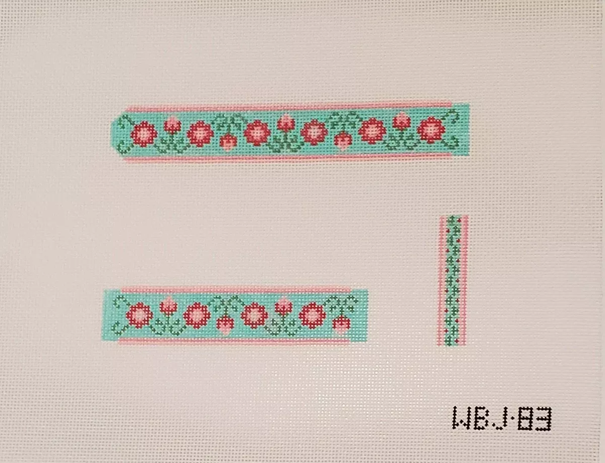 WB-J83 Seafoam/Pink Tulip Watch Band