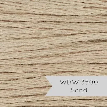 Weeks Dye Works Hand Over Dyed Embroidery Floss - Sand (3500)