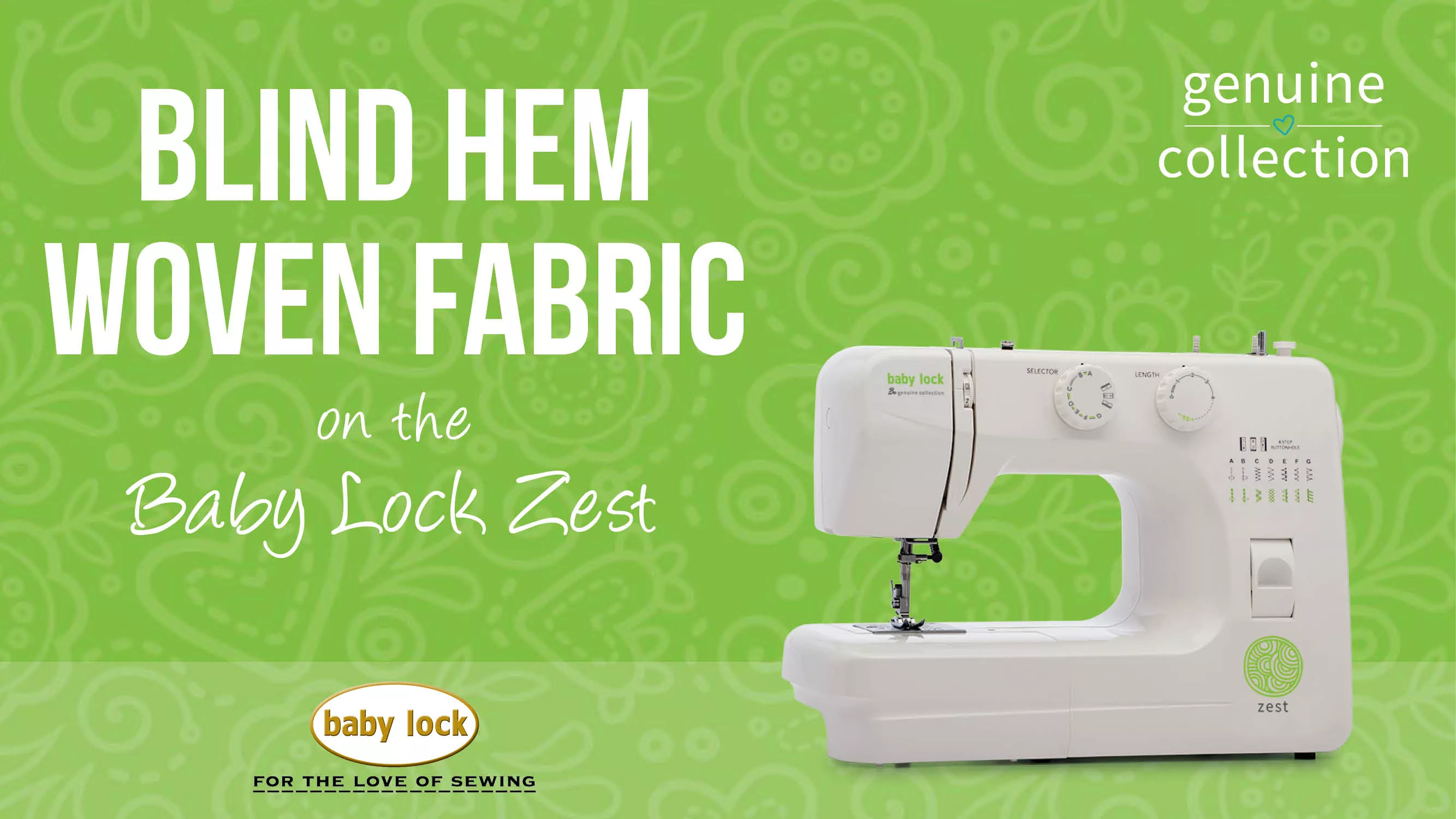Zest - Blind Hem Woven Fabric