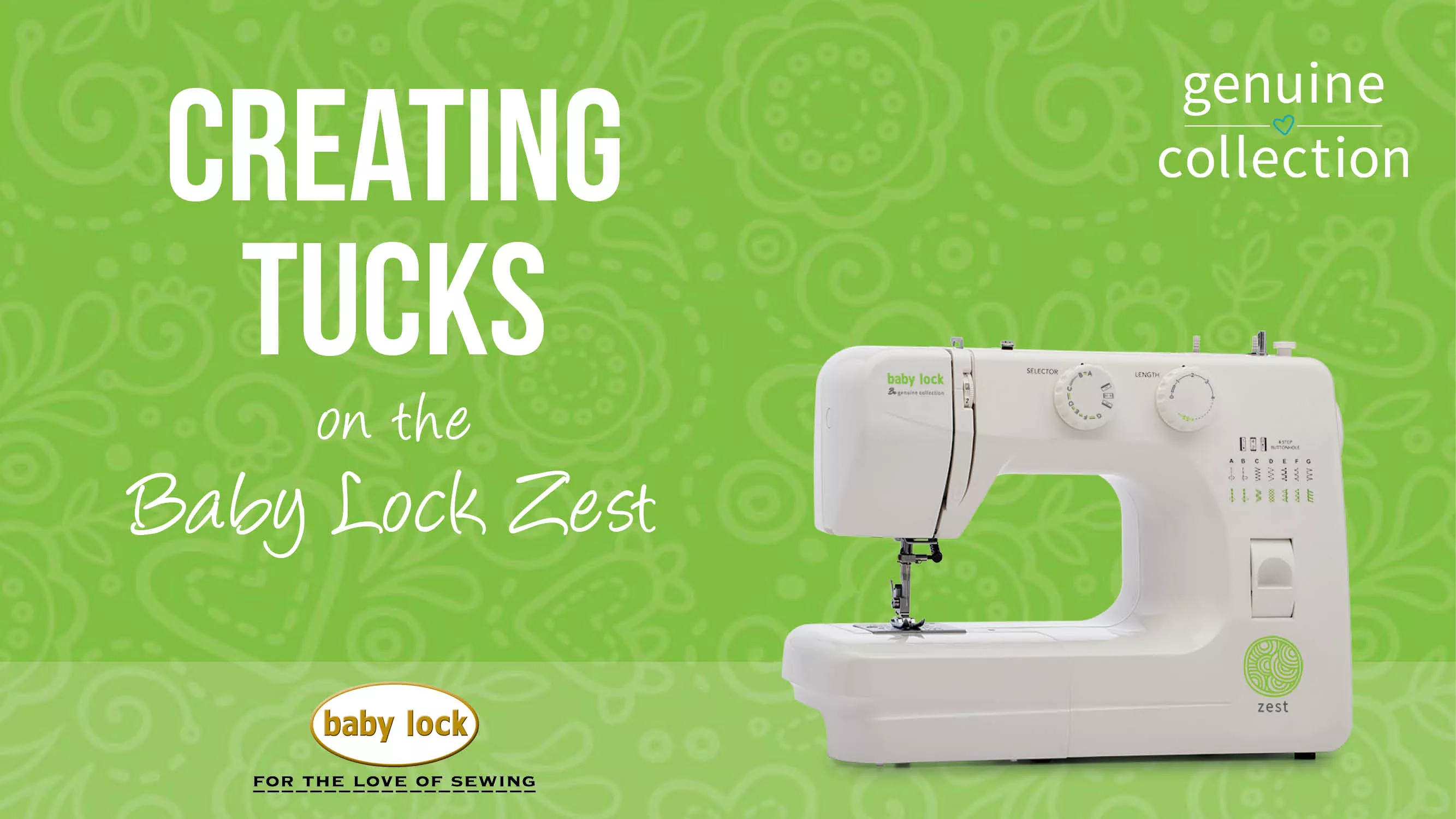 Zest - Creating Tucks