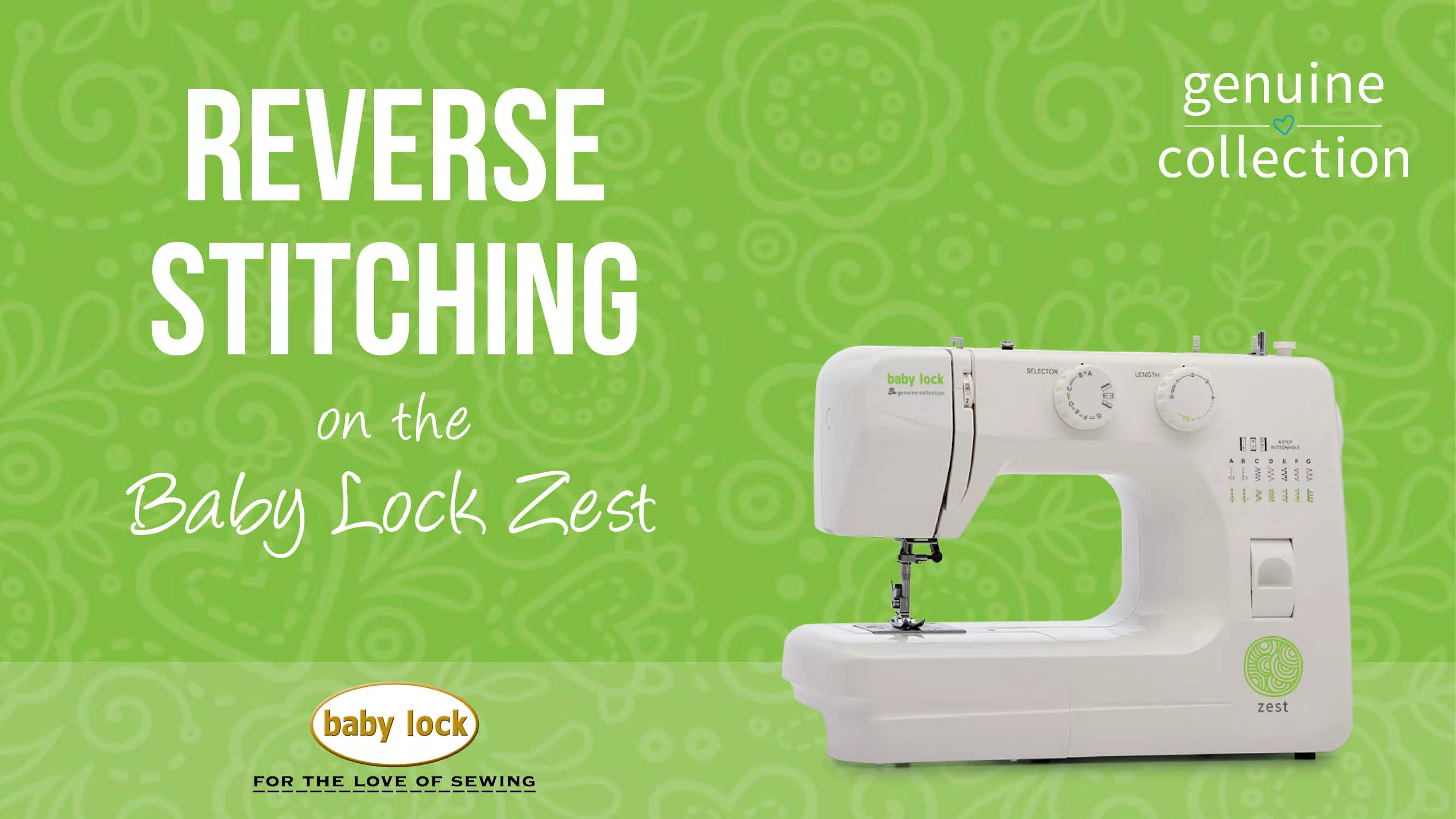 Zest - Reverse Stitching