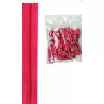 Zippers by the Yard - Lipstick
