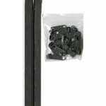 Zippers by the Yard - Slate Gray